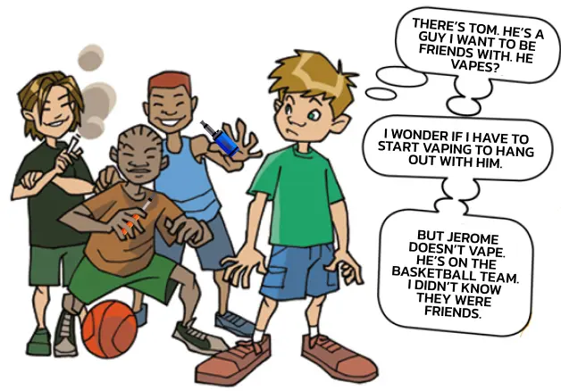 Read what the boy is thinking, then go to Page 4.